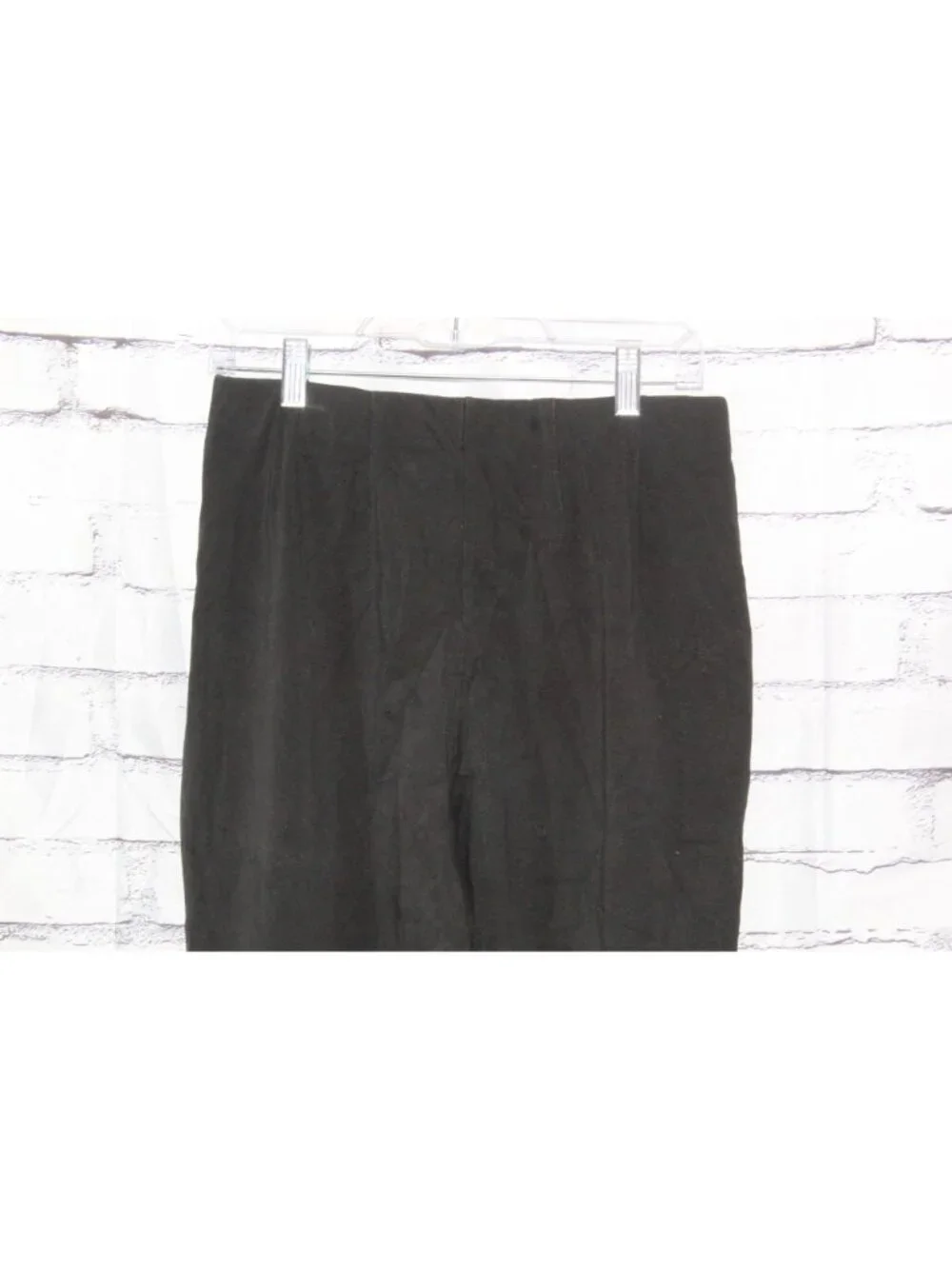 LL Bean Perfect Fit Pants Slim Black Everyday Casual Size Medium